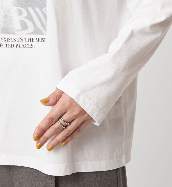 UNITED ARROWS green label relaxing「【WEB限定】＜at ease＞フォト ロングスリーブ Tシャツ」|Tシャツ・カットソー|