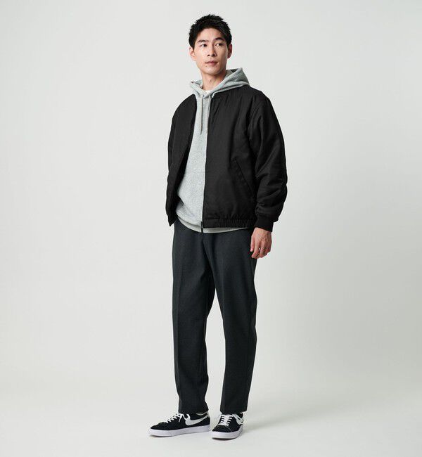 UNITED ARROWS green label relaxing「パデッド リバーシブル ジップ ブルゾン」|ブルゾン・スタジャン|