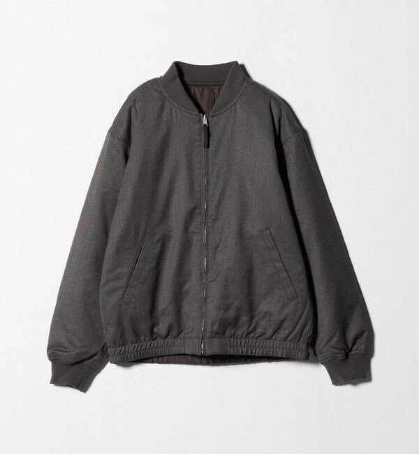 UNITED ARROWS green label relaxing「パデッド リバーシブル ジップ ブルゾン」|ブルゾン・スタジャン|