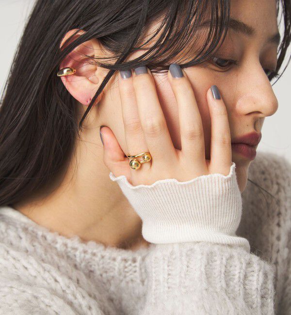 UNITED ARROWS green label relaxing「【WEB限定】ボール モチーフ リング」|リング|