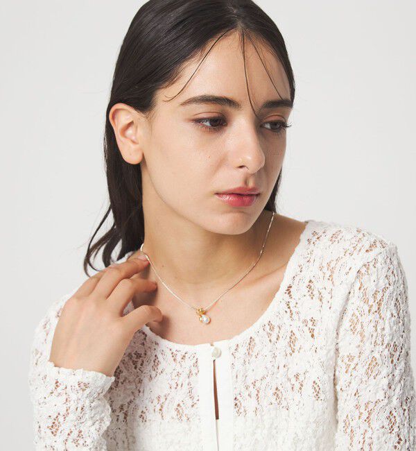 UNITED ARROWS green label relaxing「＜anisotea＞APrl  2パーツ ネックレス」|ネックレス|