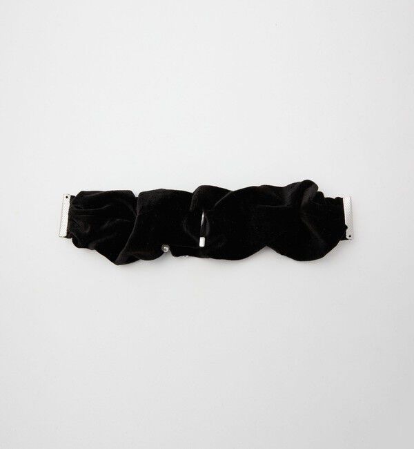 UNITED ARROWS green label relaxing「【WEB限定】起毛 ヘアカフ（フェイクパール）クラップカフ / ポニーフック / フックポニー」|ヘアゴム・シュシュ|