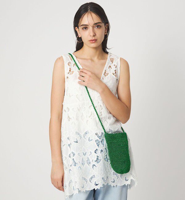 UNITED ARROWS green label relaxing「メタリックヤーン ポシェット / ショルダーバッグ」|ショルダー・メッセンジャー|