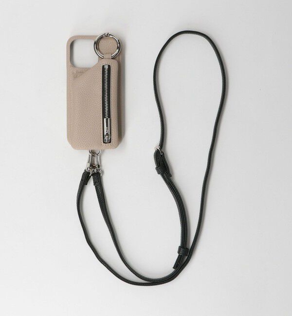 BEAUTY&YOUTH UNITED ARROWS「＜ajew＞CADENAS ストラップ iPhone13Pro ケース」|モバイルケース|BEIGE
