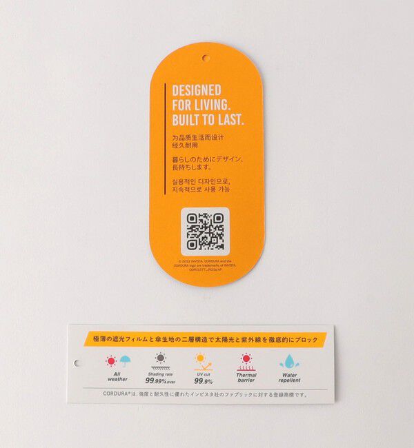 BEAUTY&YOUTH UNITED ARROWS「コーデュラ H/B フォールディング アンブレラ/傘」|傘|