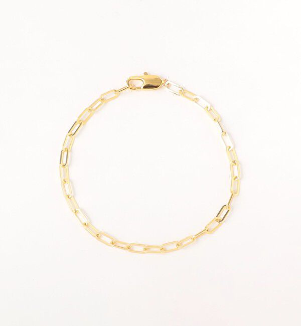 BEAUTY&YOUTH UNITED ARROWS「ブラス ペーパークリップ チェーン ブレスレット」|ブレスレット・バングル|