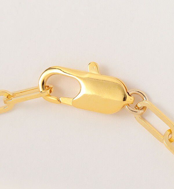 BEAUTY&YOUTH UNITED ARROWS「ブラス ペーパークリップ チェーン ブレスレット」|ブレスレット・バングル|