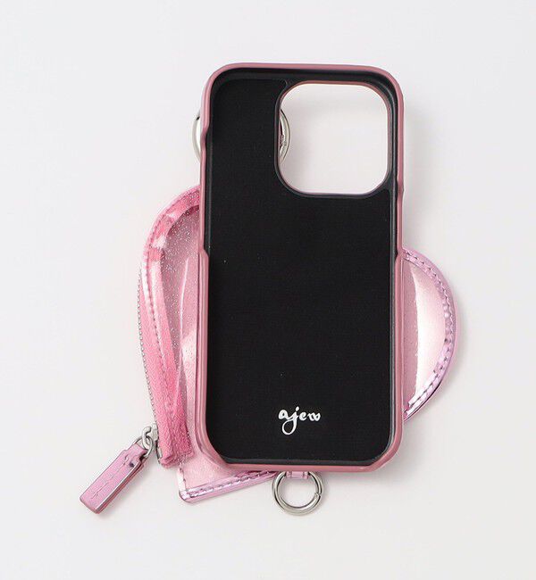 BEAUTY&YOUTH UNITED ARROWS「＜ajew＞PVC HEART PLANET POCKET iPhone15Proケース」|モバイルケース|