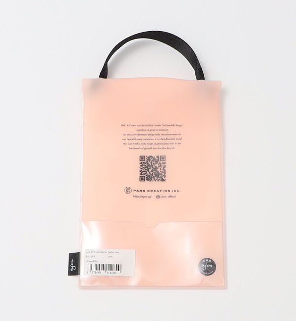 BEAUTY&YOUTH UNITED ARROWS「＜ajew＞PVC HEART PLANET POCKET iPhone15Proケース」|モバイルケース|