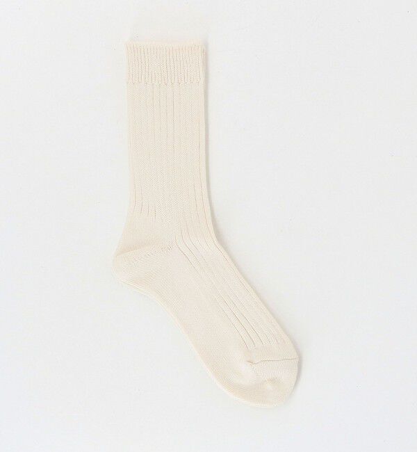 STEVEN ALAN「＜Steven Alan＞コットン リブ ソックス」|ソックス|OFF WHITE
