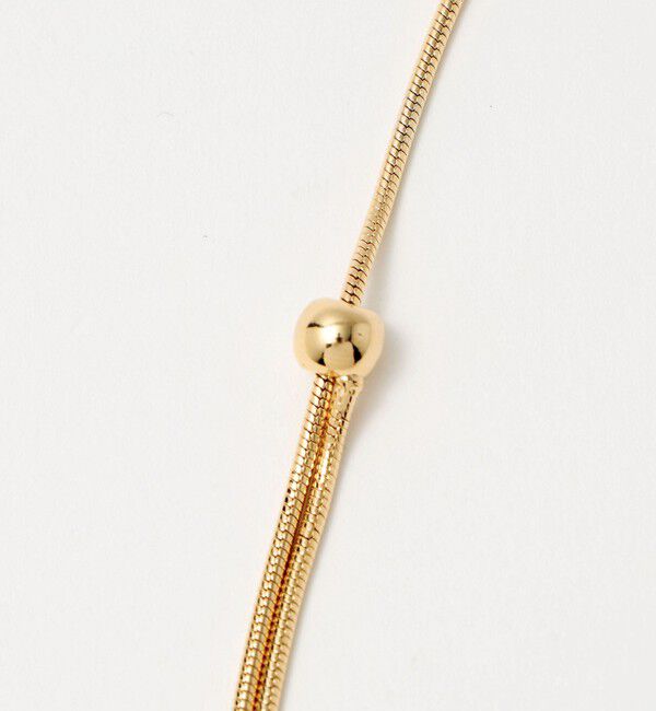 BEAUTY&YOUTH UNITED ARROWS「メタルボール スライダーネックレス」|ネックレス|