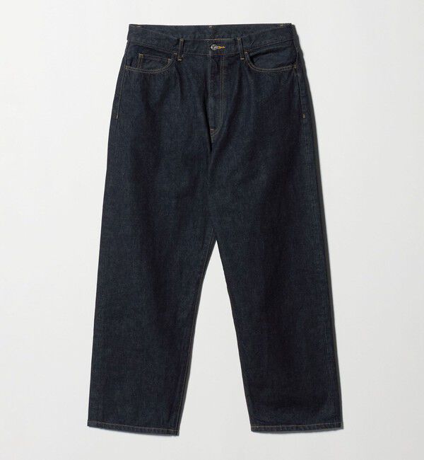 STEVEN ALAN「＜Steven Alan＞ 13.5oz デニム 5ポケット バギー テーパード パンツ」|デニム|