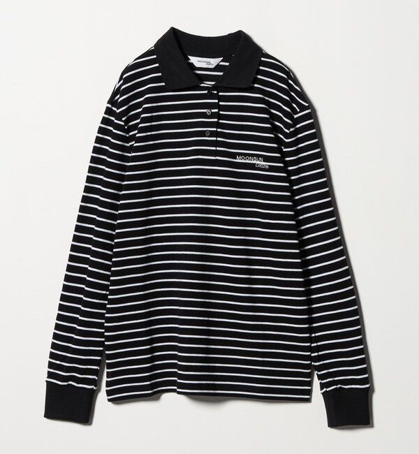 BEAUTY&YOUTH UNITED ARROWS「＜MOONSUN＞ボーダー ロングスリーブポロシャツ」|ポロシャツ|