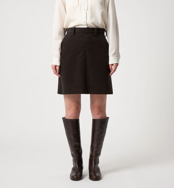 STEVEN ALAN「＜Steven Alan＞コーデュロイ ミニ スカート」|スカート|