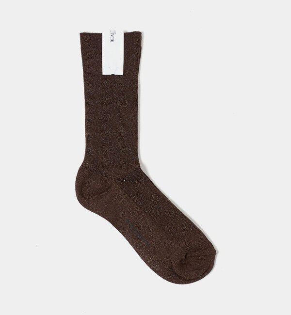 BEAUTY&YOUTH UNITED ARROWS「ラメ ソックス」|ソックス|MD.BROWN