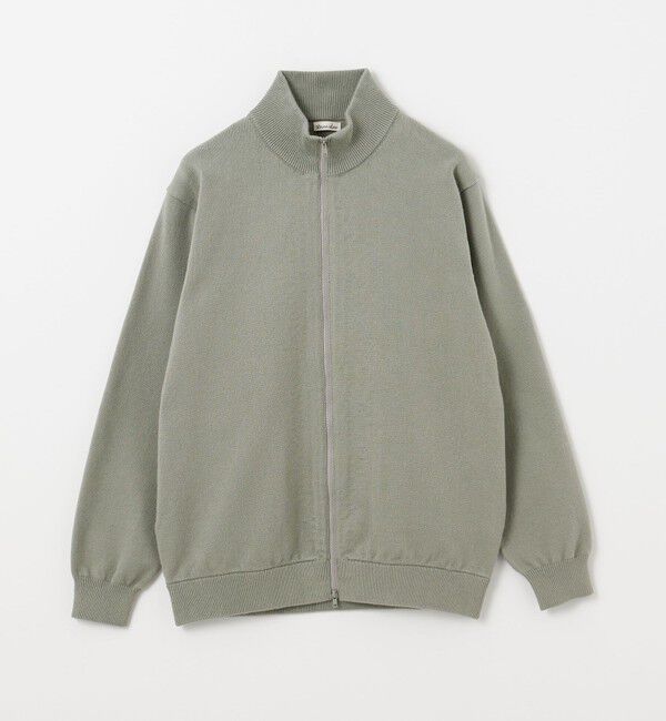 STEVEN ALAN「＜Steven Alan＞ ブラッシュド CTN/PE ドライバーズ ニット ブルゾン」|カーディガン|