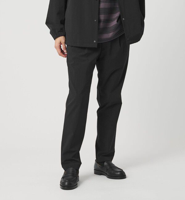 BEAUTY&YOUTH UNITED ARROWS「360&deg;MASTER 1プリーツ テーパード イージーパンツ NO.5 セットアップ対応 撥水 ストレッチ ウォッシャブル」|チノ|