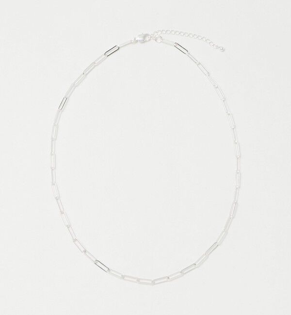 MONKEY TIME「スクエア チェーン ネックレス」|その他|SILVER