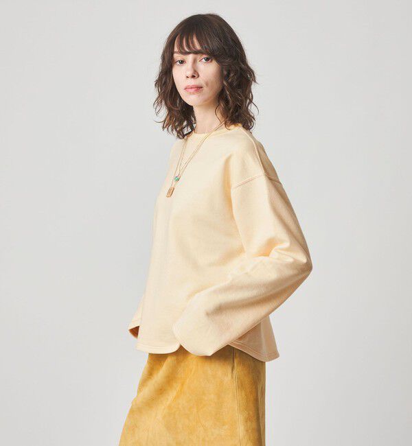 STEVEN ALAN「＜Steven Alan＞コットン スウェット プルオーバー」|Tシャツ・カットソー|OFF WHITE