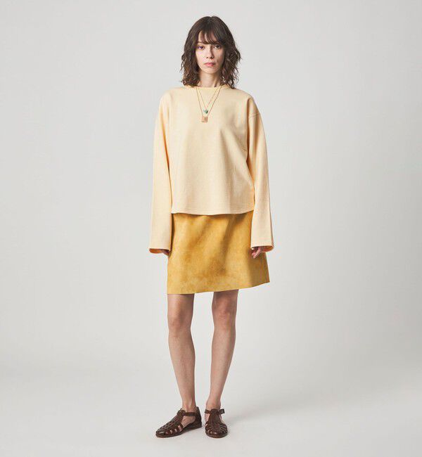 STEVEN ALAN「＜Steven Alan＞コットン スウェット プルオーバー」|Tシャツ・カットソー|