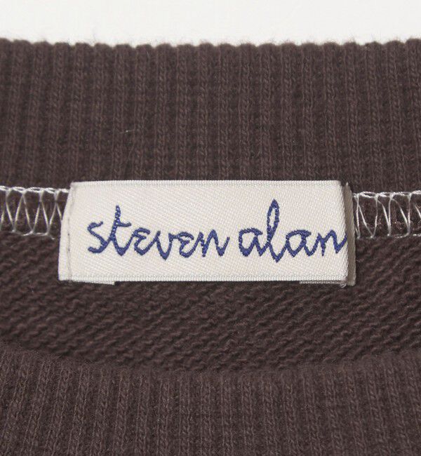 STEVEN ALAN「＜Steven Alan＞コットン スウェット プルオーバー」|Tシャツ・カットソー|