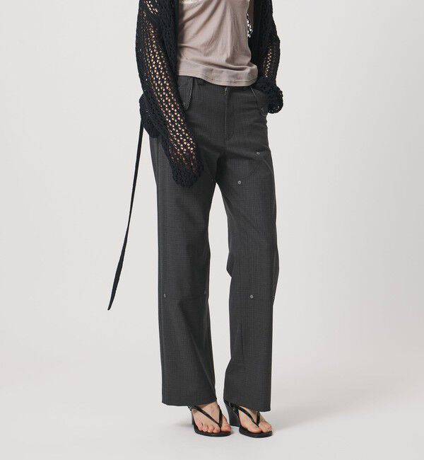 ATTISESSION「＜ATTISESSION＞チェック ワーク パンツ 」|その他|