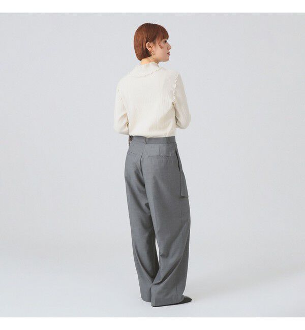 Ray BEAMS 「ランダム リブ メロー ハイネック カットソー」|Tシャツ・カットソー|