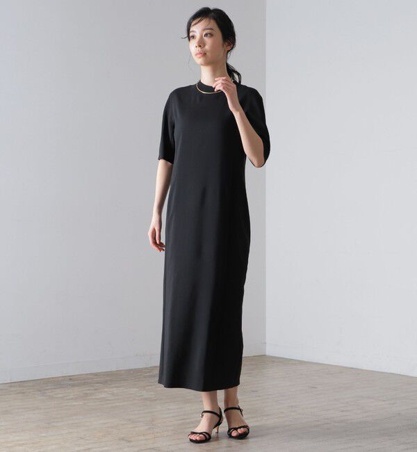 Demi-Luxe BEAMS 「AK+1 / スーパーブラック ワンピース」|ワンピース|