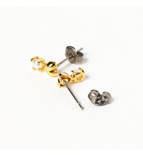 Ray BEAMS 「CZ プチ パール ピアス」|その他|