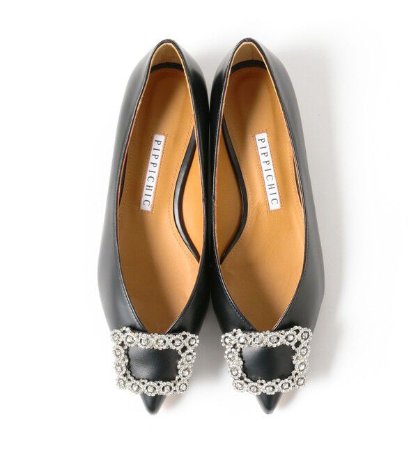 Demi-Luxe BEAMS 「PIPPICHIC / ANNA V JEWERLY ビジュー パンプス」|パンプス|