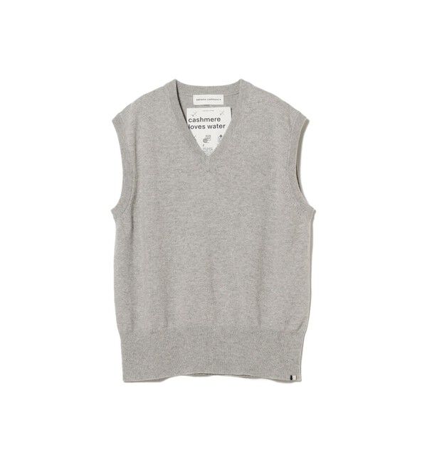 Demi-Luxe BEAMS 「extreme cashmere / SPENCER ニット ベスト」|ニット・セーター|GREY