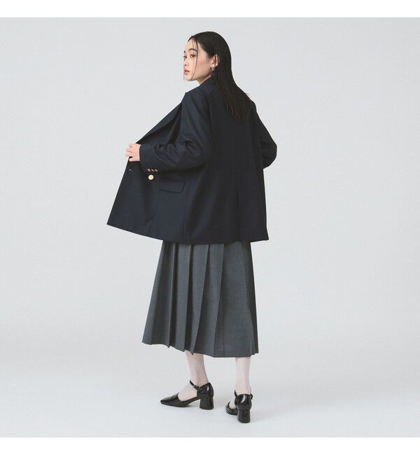 Ray BEAMS 「4ボタン ダブル ブレザー」|テーラードジャケット|