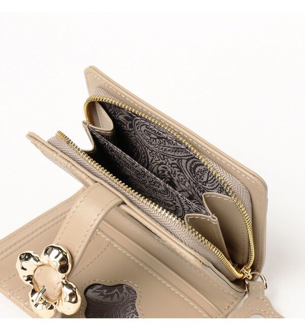 Ray BEAMS 「【WEB限定】Hashibami / 花バックル ウォレット」|財布|