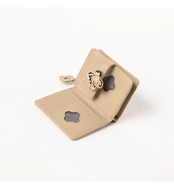 Ray BEAMS 「【WEB限定】Hashibami / 花バックル ウォレット」|財布|