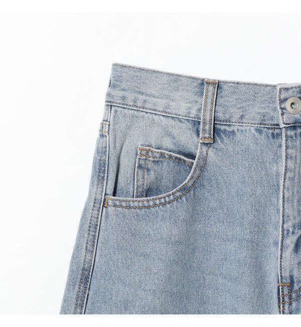 Ray BEAMS 「デニム バレル パンツ」|デニム|