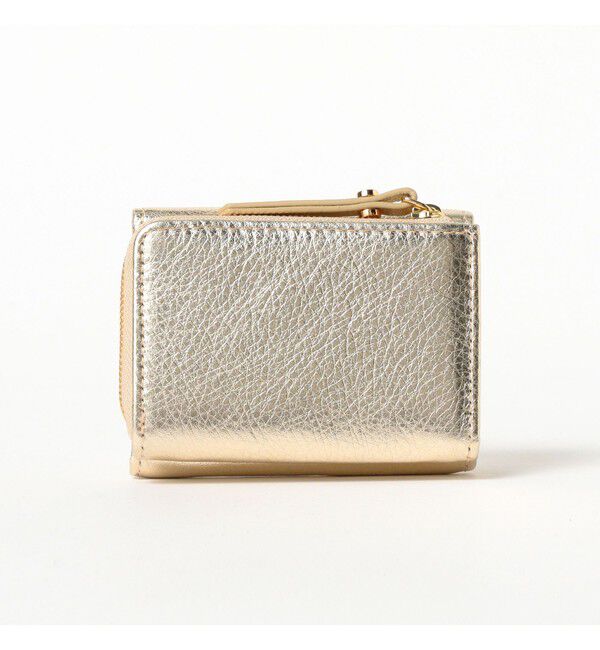 Demi-Luxe BEAMS 「GIANNI CHIARINI / メタリック コンパクトウォレット」|財布|