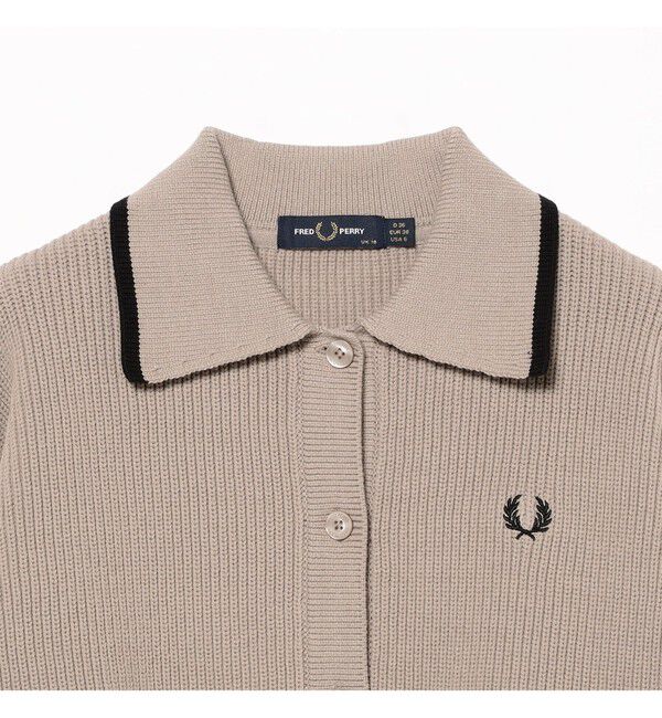 Ray BEAMS 「【別注】FRED PERRY / Tipped Collar Cardigan」|ニット・セーター|