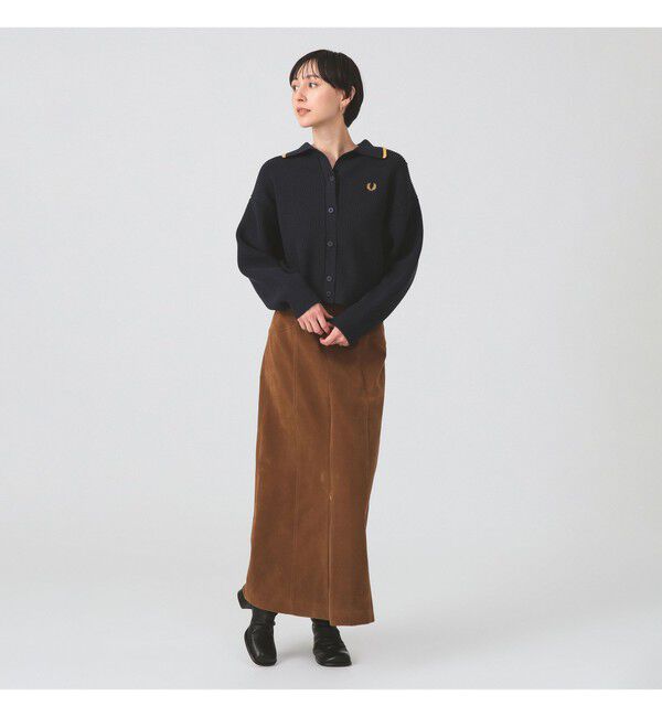 Ray BEAMS 「【別注】FRED PERRY / Tipped Collar Cardigan」|ニット・セーター|