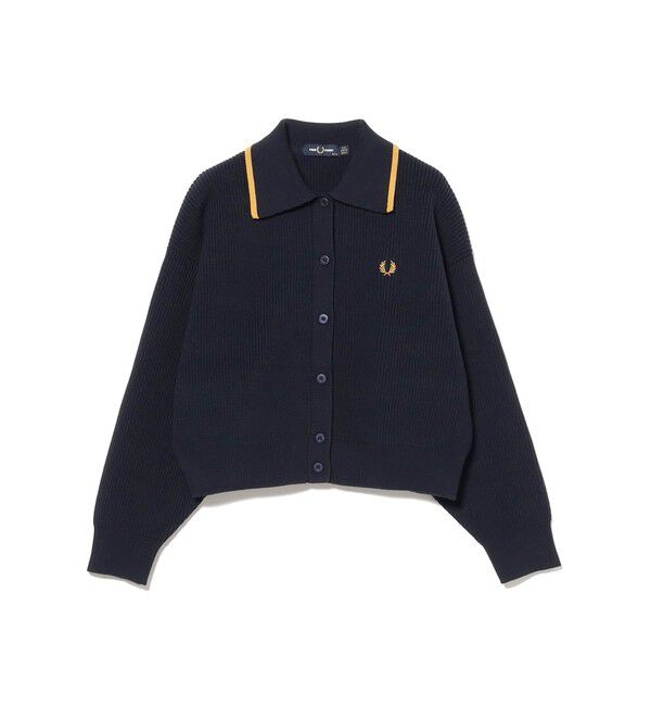 Ray BEAMS 「【別注】FRED PERRY / Tipped Collar Cardigan」|ニット・セーター|