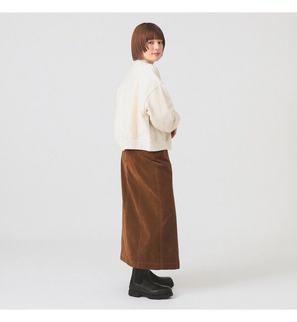 Ray BEAMS 「フロッキー ジップ スリット スカート」|スカート|