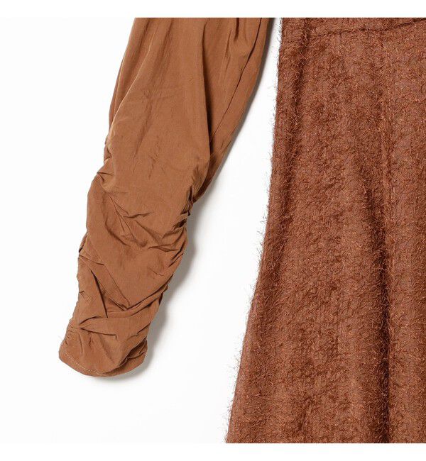 Ray BEAMS 「フリンジ フレア ワンピース」|ワンピース|