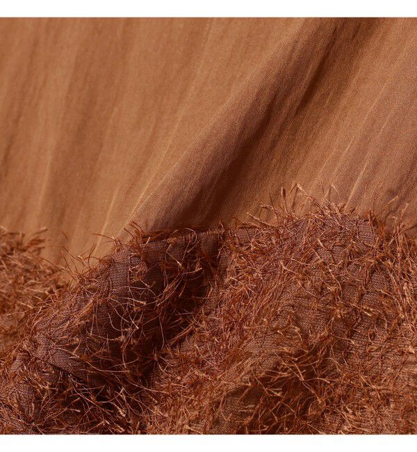 Ray BEAMS 「フリンジ フレア ワンピース」|ワンピース|