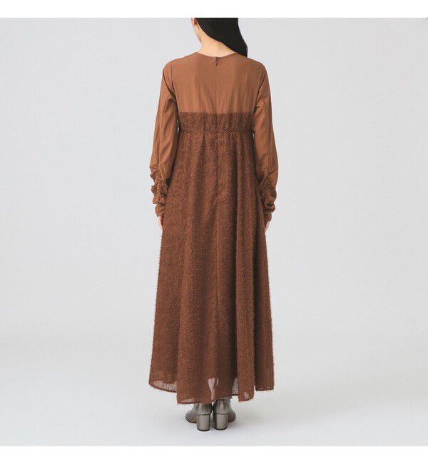 Ray BEAMS 「フリンジ フレア ワンピース」|ワンピース|