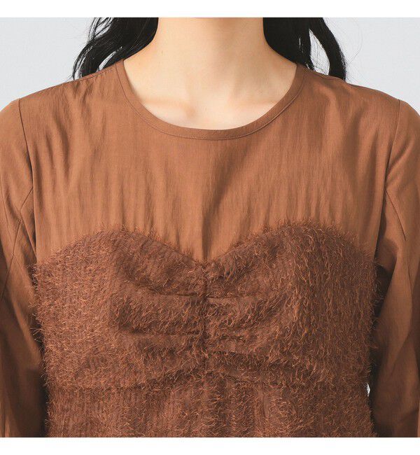 Ray BEAMS 「フリンジ フレア ワンピース」|ワンピース|