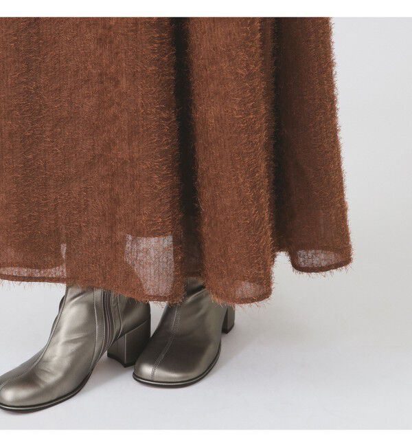 Ray BEAMS 「フリンジ フレア ワンピース」|ワンピース|