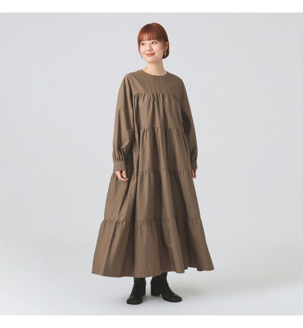 Ray BEAMS 「【別注】GYMPHLEX / ティアード ワンピース」|ワンピース|