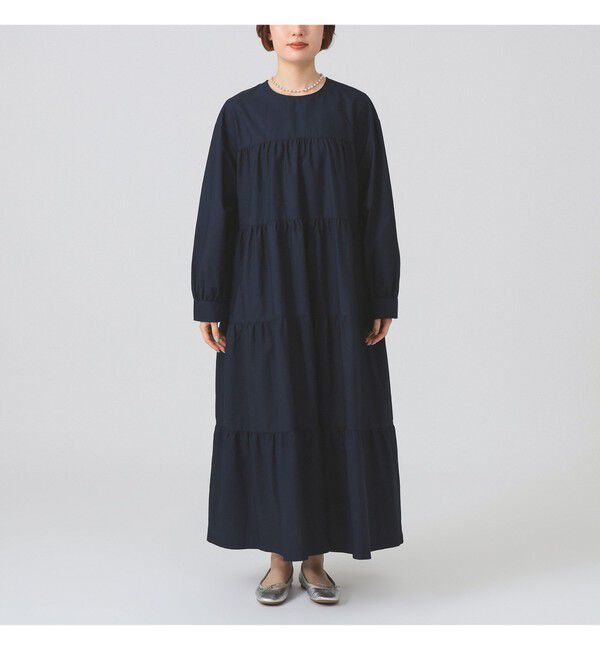 Ray BEAMS 「【別注】GYMPHLEX / ティアード ワンピース」|ワンピース|