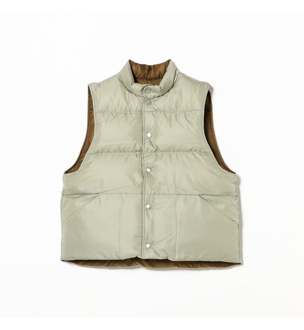 BEAMSBOY「リバーシブル ダウン ベスト」|ベスト・ジレ|
