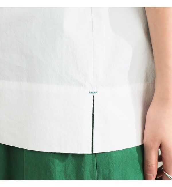 Demi-Luxe BEAMS 「AK+1 / ハーフスリーブ コットン シャツ」|シャツ・ブラウス|