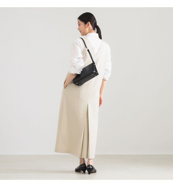 Demi-Luxe BEAMS 「2WAY Vネックワンピース」|ワンピース|